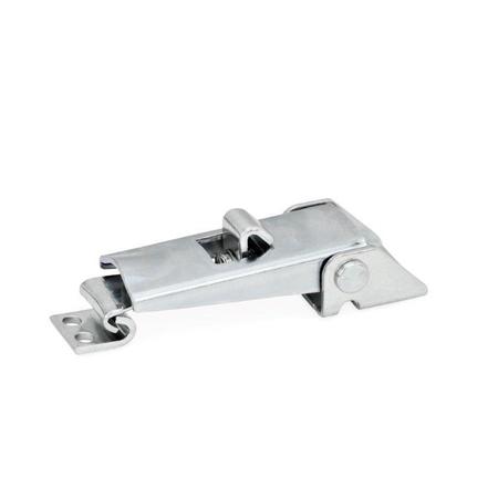 J.W. WINCO GN831-100-S-ST-1 Toggle Latch Steel 101ENH3/S